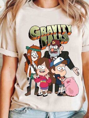 Gravity Falls Mabel Dipper Bill Cipher T-shirt  212